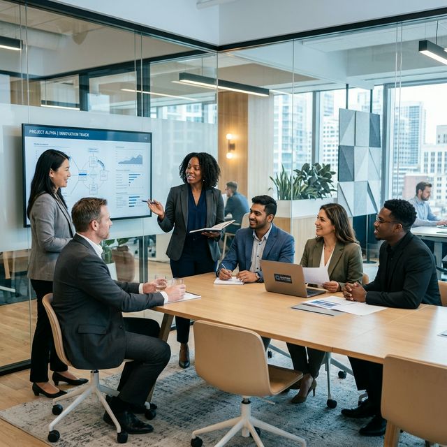 Corporate Office Background